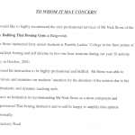 bulldog gym balgowlah testimonial letter